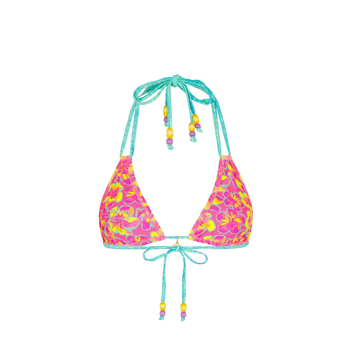 Kulani Kinis Halter Bralette Bikini Top - Sun Pop