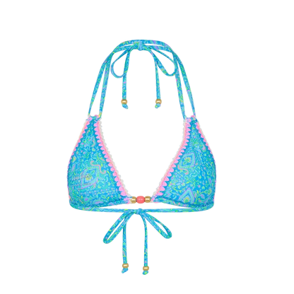Kulani Kinis Crochet Halter Bikini Top - Stargaze - FINAL SALE