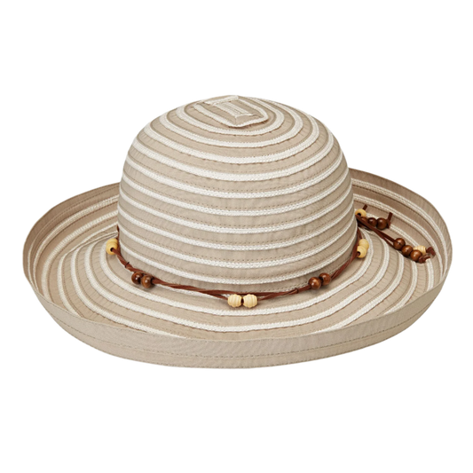 Wallaroo Women's Breton Packable Sun Hat - Taupe