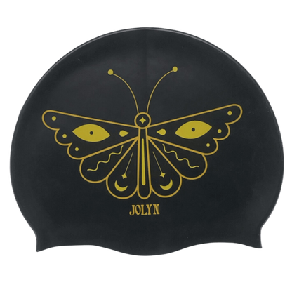 Jolyn Printed Silicone Swim Cap