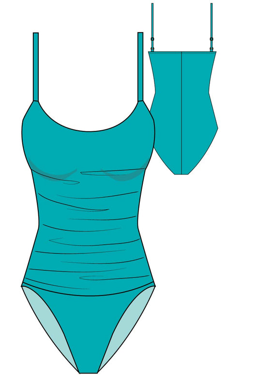 La Blanca Island Goddess Lingerie Mio One Piece Swimsuit - Calypso