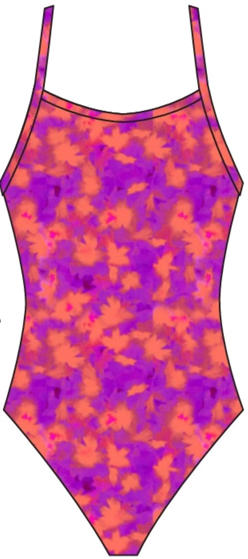 Jolyn Brandon 2 One Piece Swimsuit - Canvas