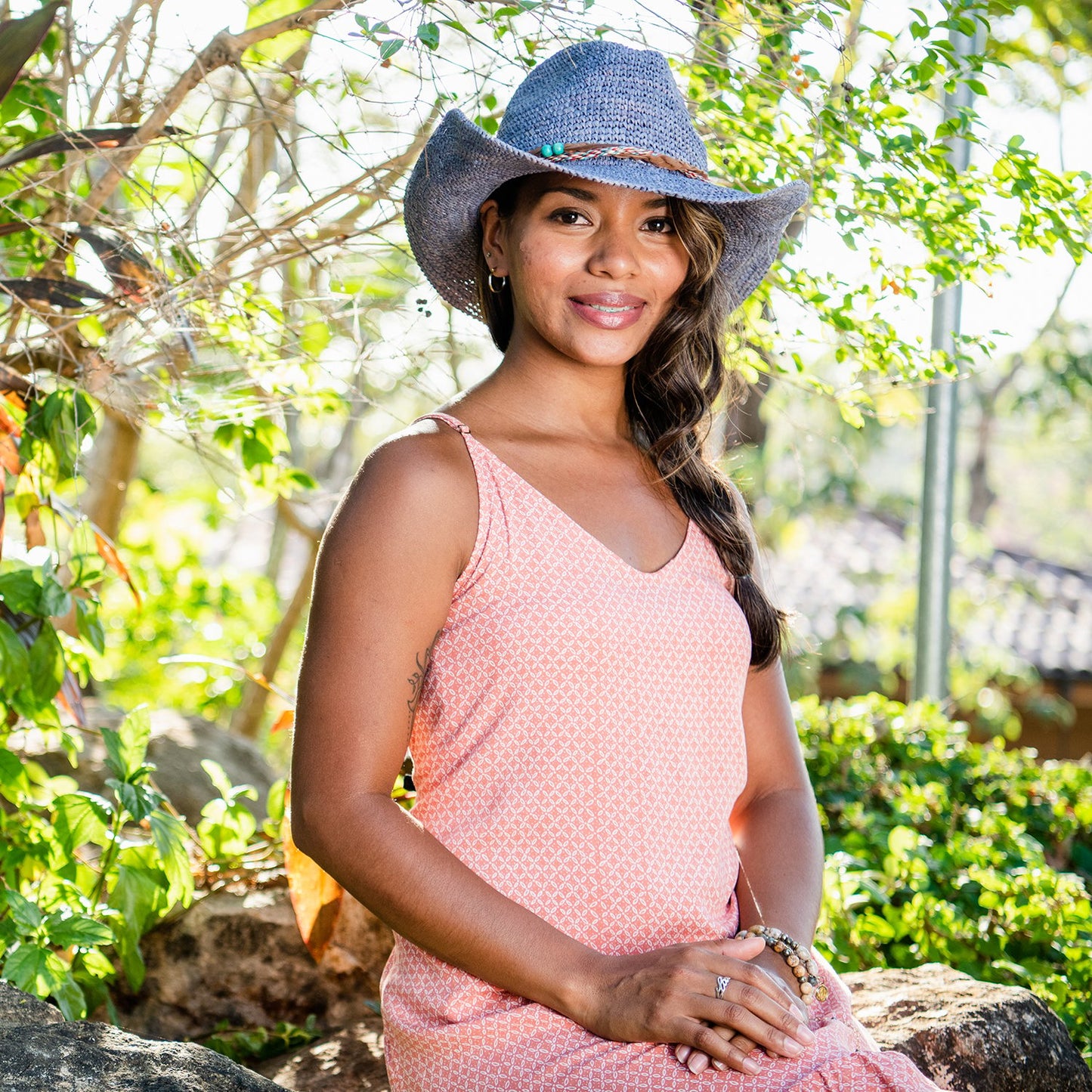 Wallaroo Catalina Cowboy Hat - Dusty Blue