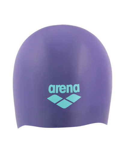 Arena Long Hair Silicone Swim Cap - Future Dusk Water