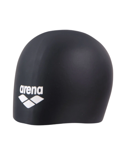 Arena Long Hair Silicone Swim Cap - Black White