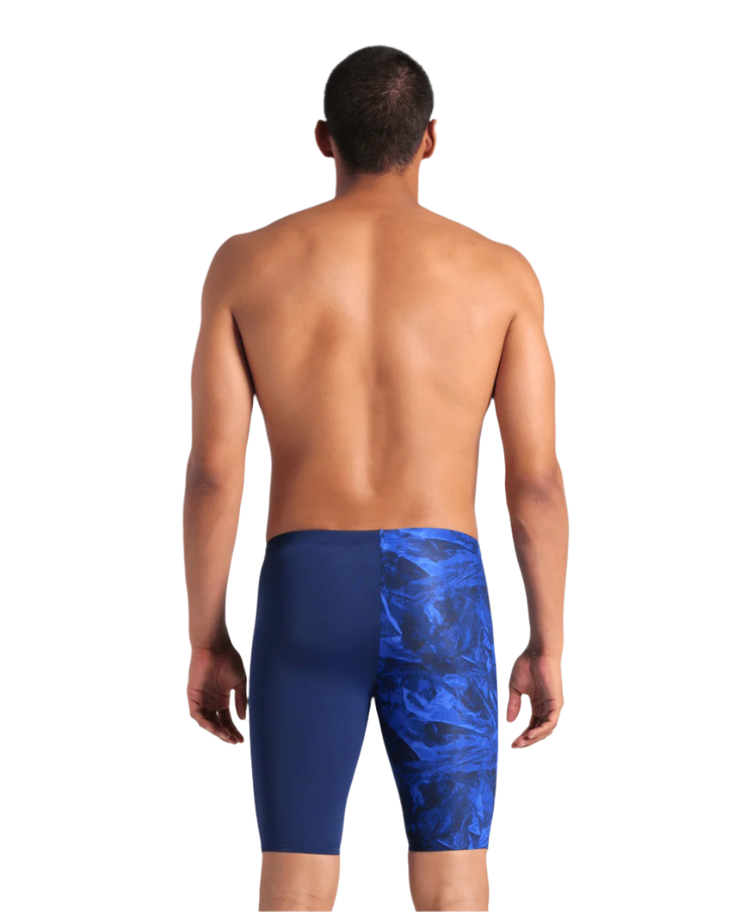 Arena Men's Halftone Jammer - Crackle Navy