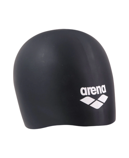 Arena Long Hair Silicone Swim Cap - Black White