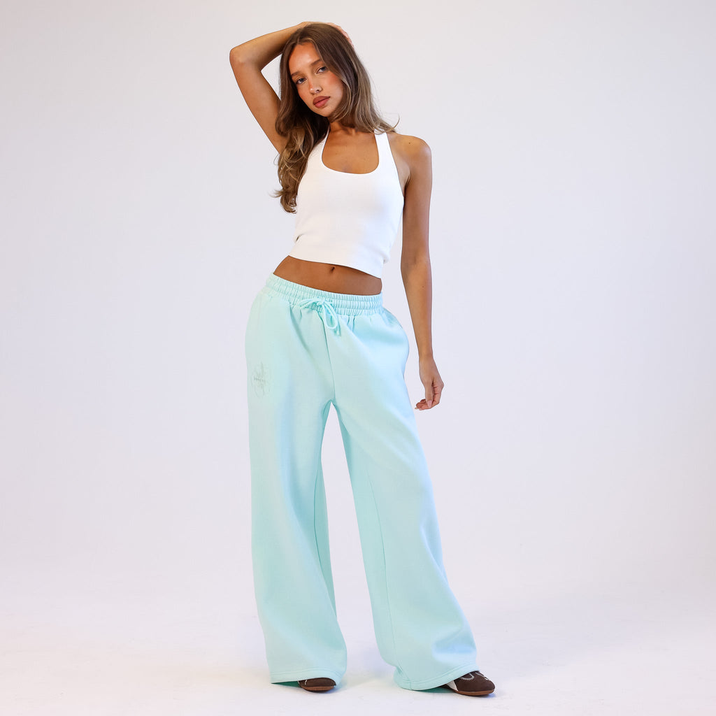 Kulani Kinis Embroidered Track Pants - Jelly Mint