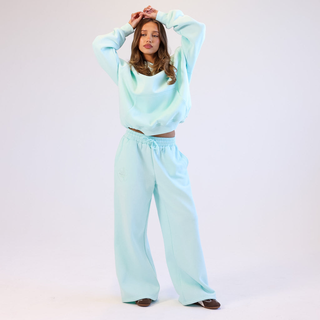 Kulani Kinis Embroidered Track Pants - Jelly Mint