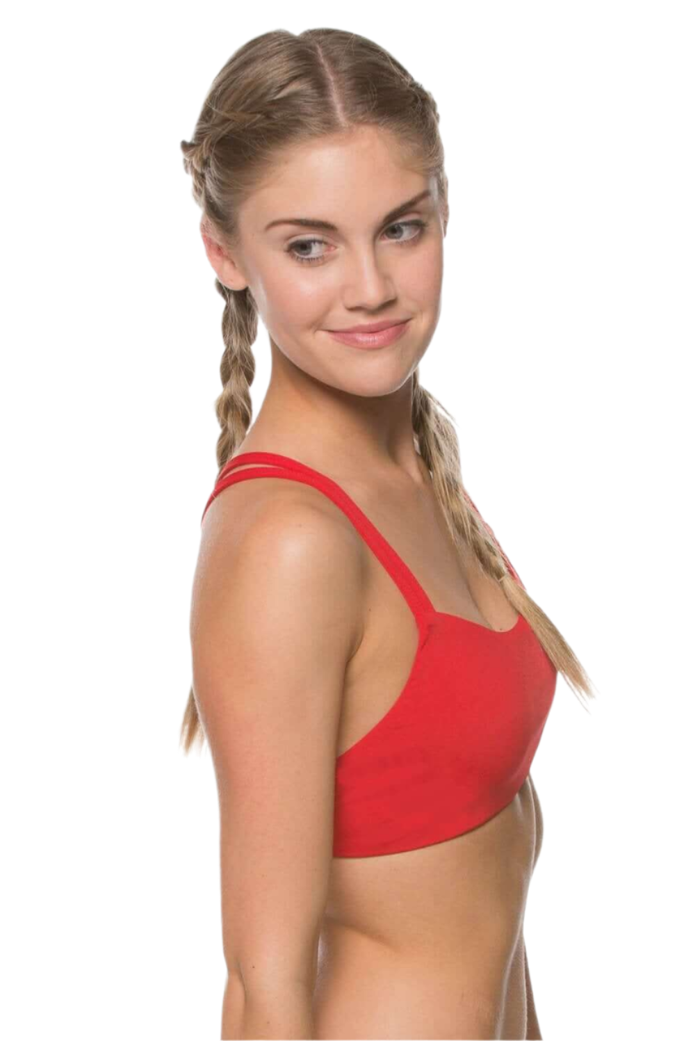 Jolyn Fendrick Bikini Top - Red