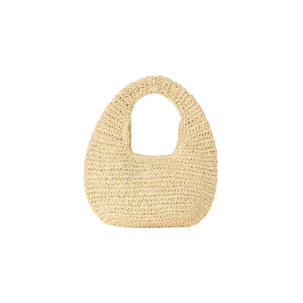 Kulani Kinis Straw Mini Bag - Palm Breeze