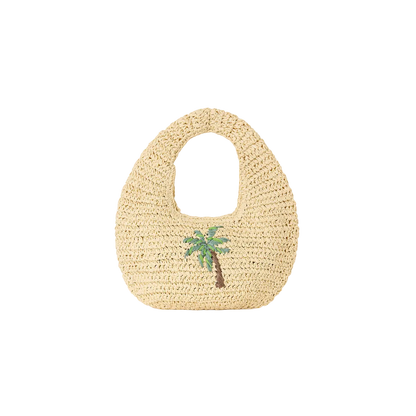Kulani Kinis Straw Mini Bag - Palm Breeze