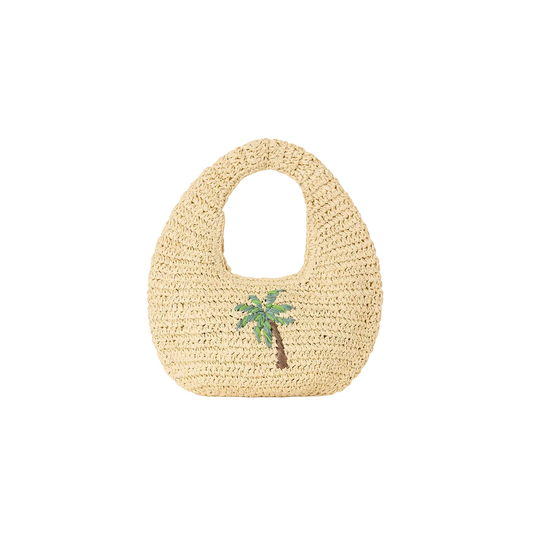 Kulani Kinis Straw Mini Bag - Palm Breeze