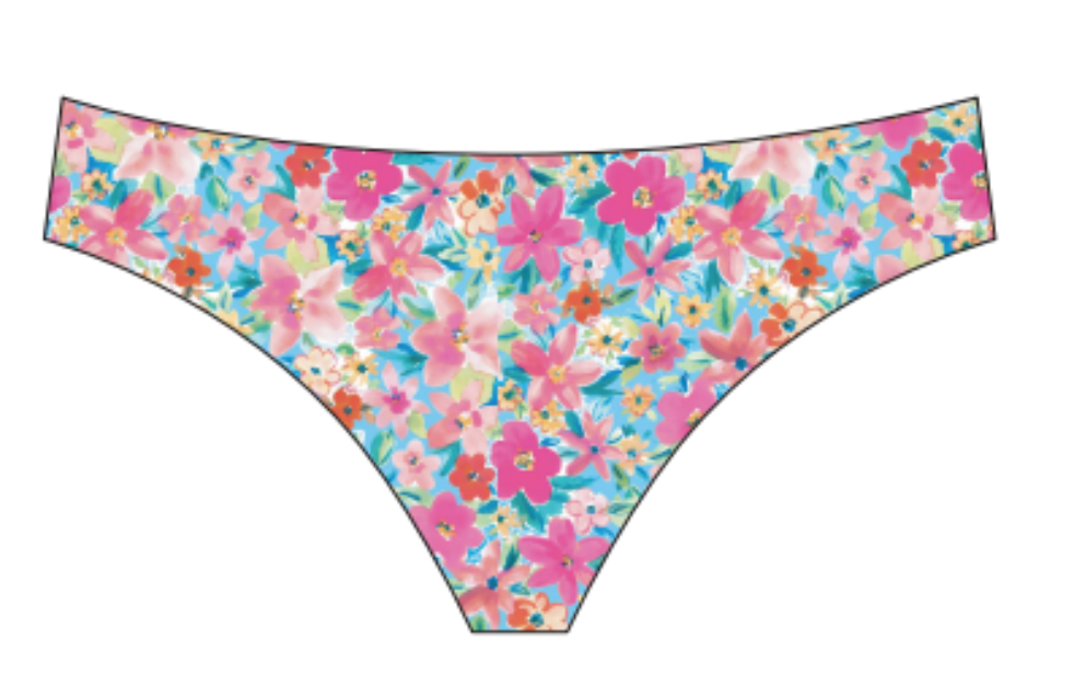 Jolyn Andy Bikini Bottom - Garden Dreams