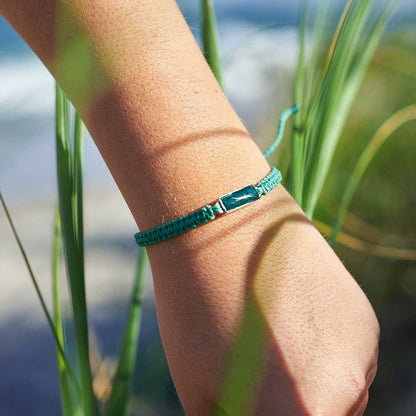 4ocean Ghost Net Bracelet - Seafoam Green - FINAL SALE