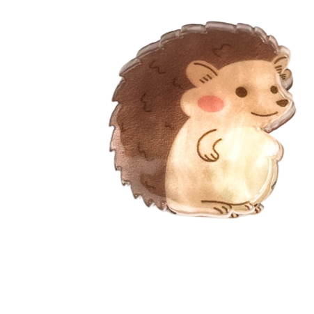 SSR Acetate Mini Hedgehog Claw Hair Clip