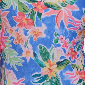 Jolyn Caroline Full Coverage Swim Onesie - Island Breeze - FINAL SALE