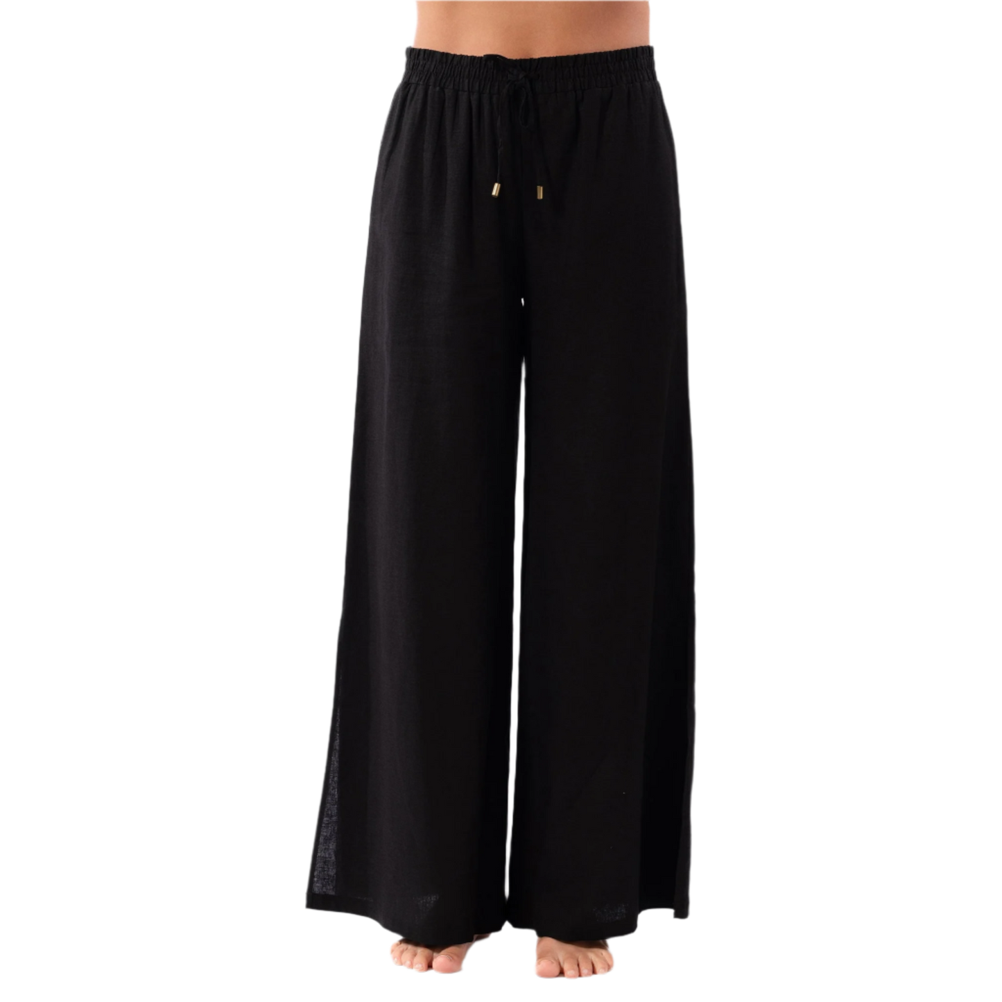 Jantzen Josephine Pull-On Lounge Pant Coverup - Black