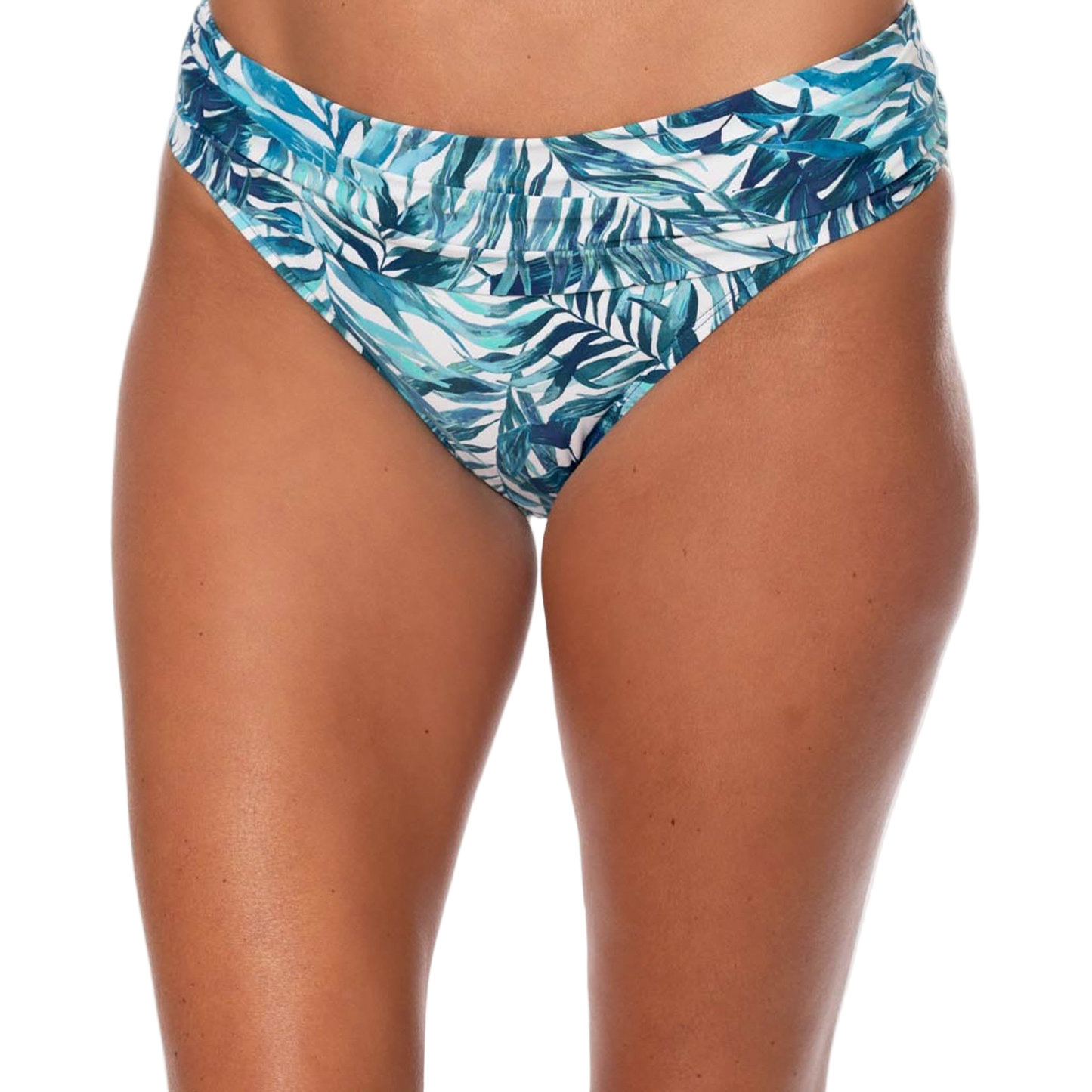 Jantzen Julie Banded Hipster Bottom - Palm Camouflage