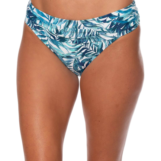 Jantzen Julie Banded Hipster Bottom - Palm Camouflage