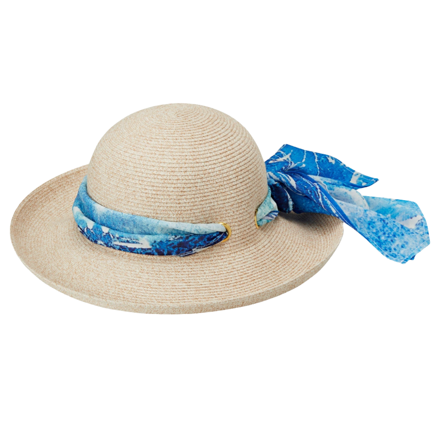 Wallaroo Women's Lady Jane Packable Sun Hat UPF 50+ - White