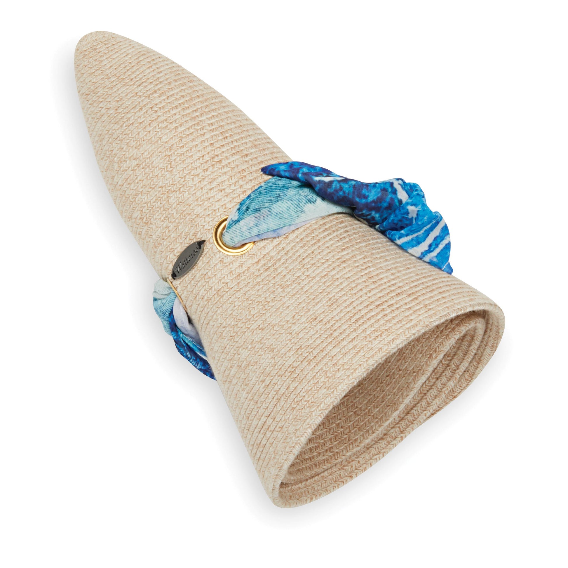 Wallaroo Women's Lady Jane Packable Sun Hat UPF 50+ White Sylvia's