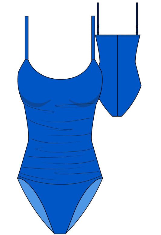 La Blanca Island Goddess Lingerie Mio One Piece Swimsuit - Lapis