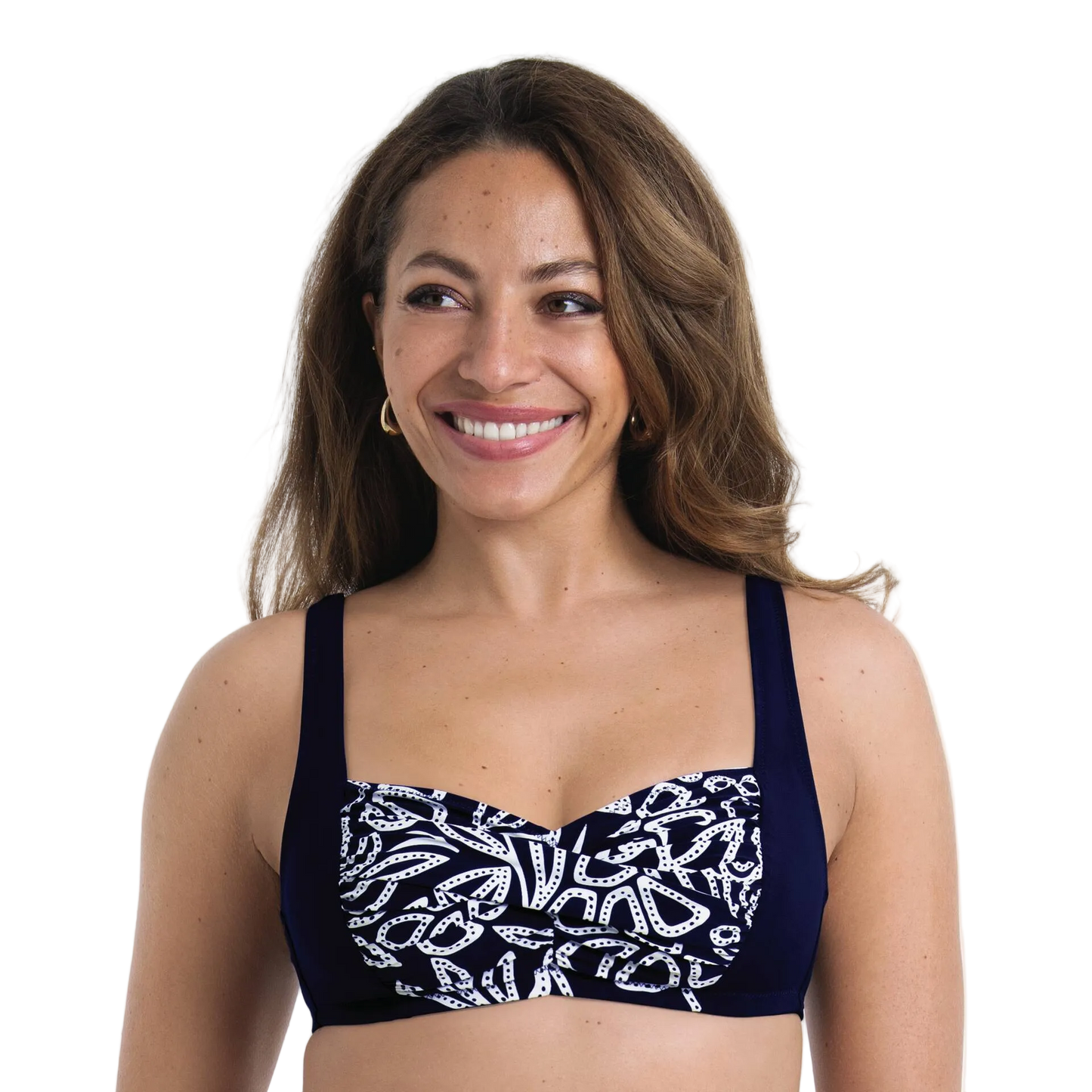 Anita Elle Bikini Top - Flower Dots