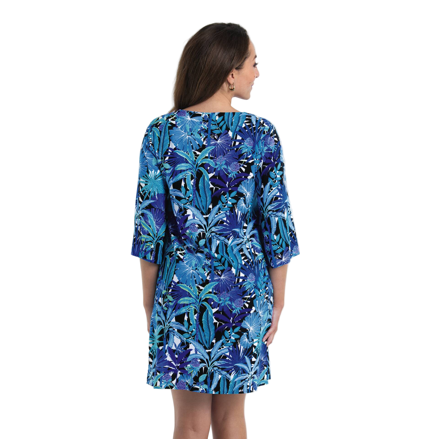 Anita Garda Beach Dress Tunic - Palm Tree