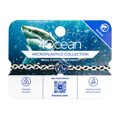 4ocean Microplastics Bracelet - Shark - FINAL SALE