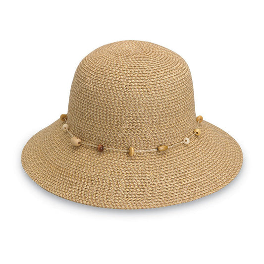 Wallaroo Women's Naomi Packable Sun Hat UPF 50+ - Natural