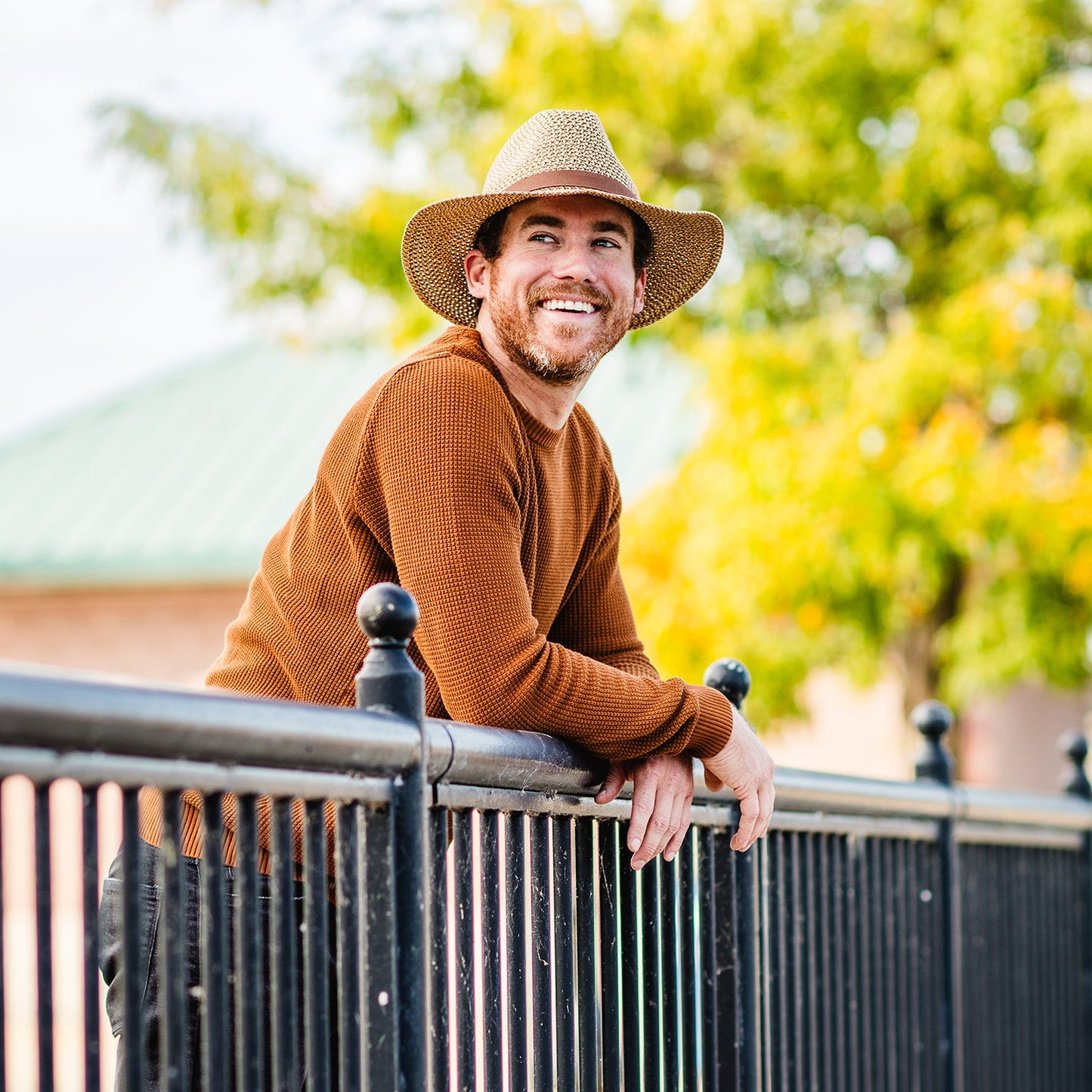 Wallaroo Outback Packable Fedora Sun Hat UPF 50+ - Brown