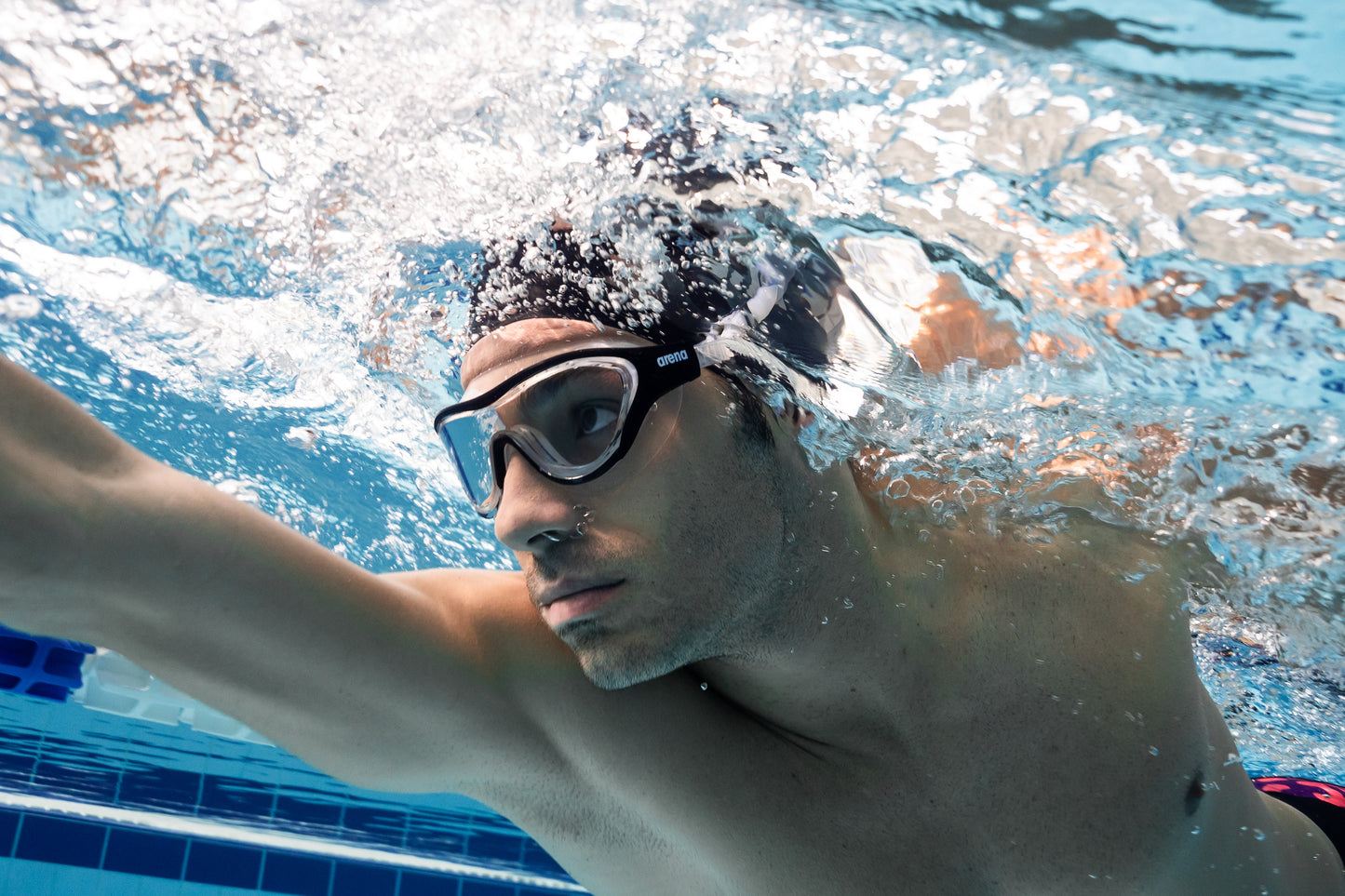 Arena The One Fitness Swim Mask - Clear Black