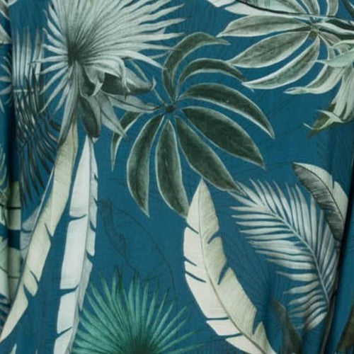 Jantzen Louise Wrap Underwire Tankini Top - Palm Toile