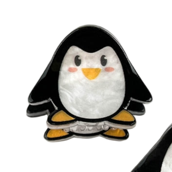SSR Acetate Mini Penguin Claw Hair Clip