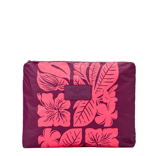 Aloha Max Pouch - Punahele Taffy on Plum