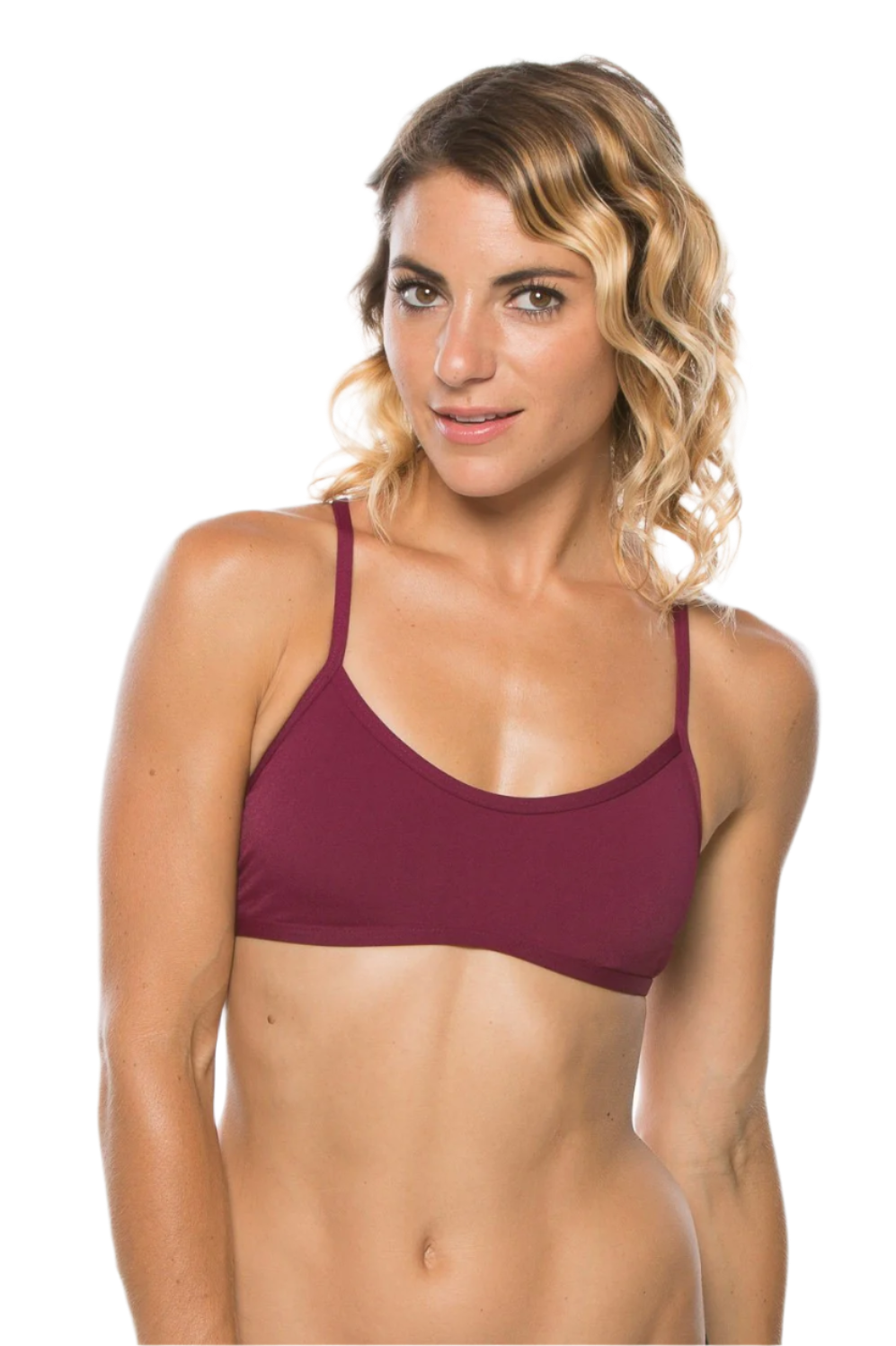 Jolyn Ryan Bikini Top - Cabernet