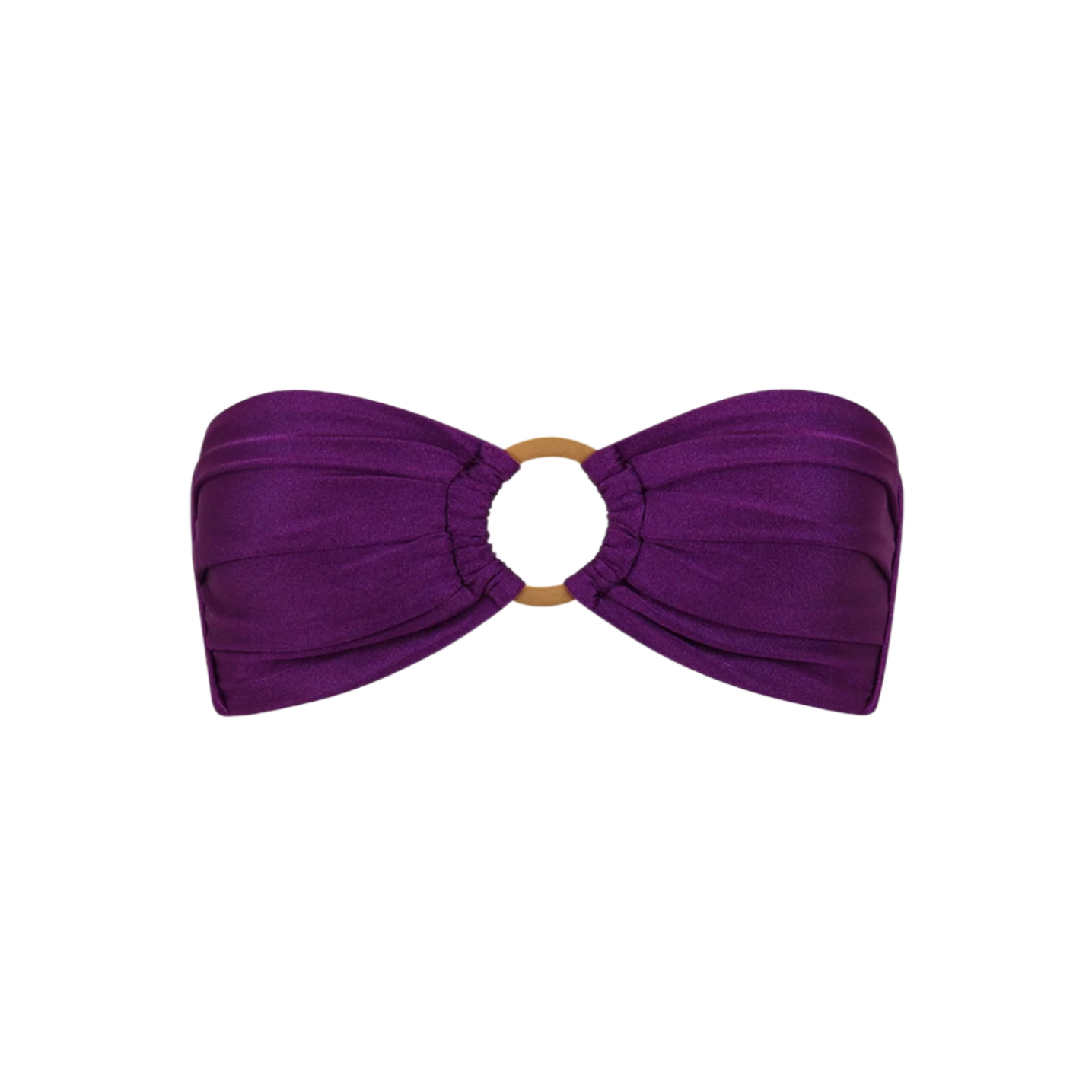 Kulani Kinis Strapless Bandeau Bikini Top - Sugar Plum