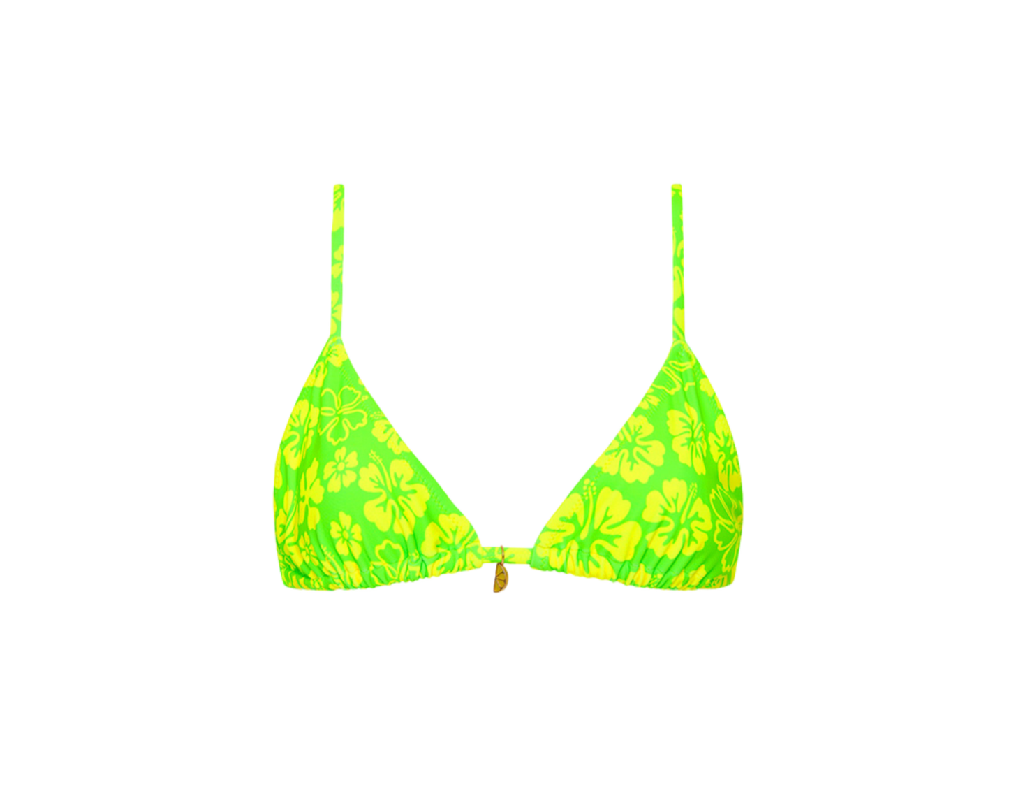 Kulani Kinis Bralette Bikini Top - Aloha Lime