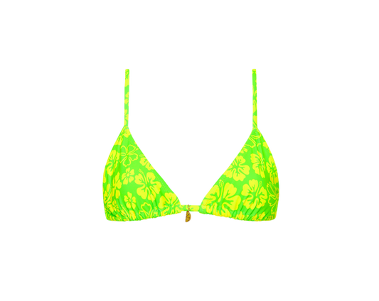 Kulani Kinis Bralette Bikini Top - Aloha Lime