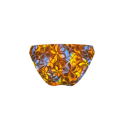 Kulani Kinis Minimal Full Coverage Bikini Bottom - Frangipani Fizz - FINAL SALE