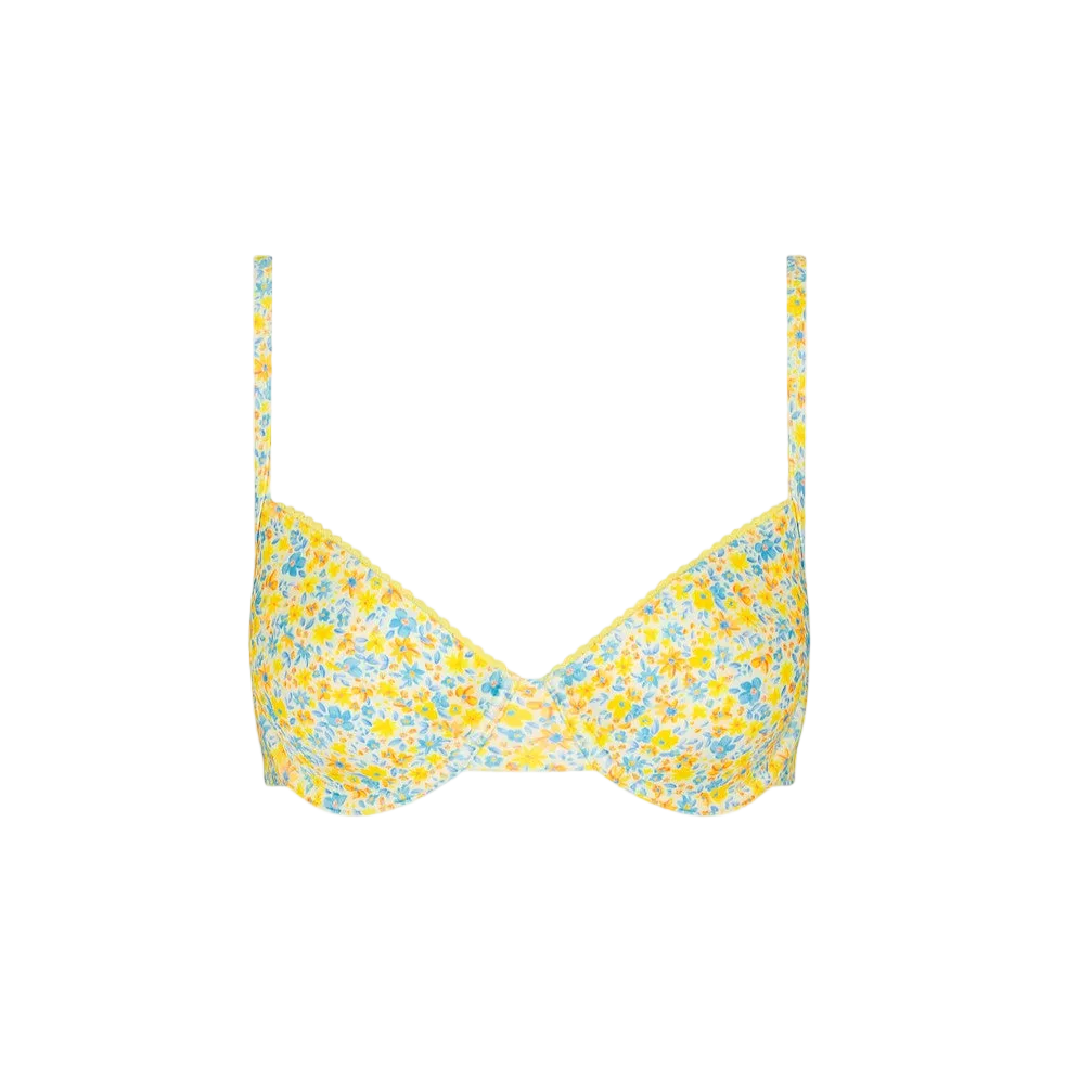 Kulani Kinis Decorative Ditzy Underwire Bikini Top - Dreamy Daze