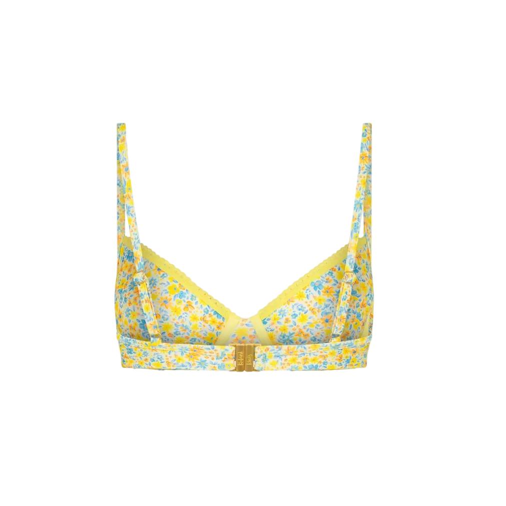 Kulani Kinis Decorative Ditzy Underwire Bikini Top - Dreamy Daze