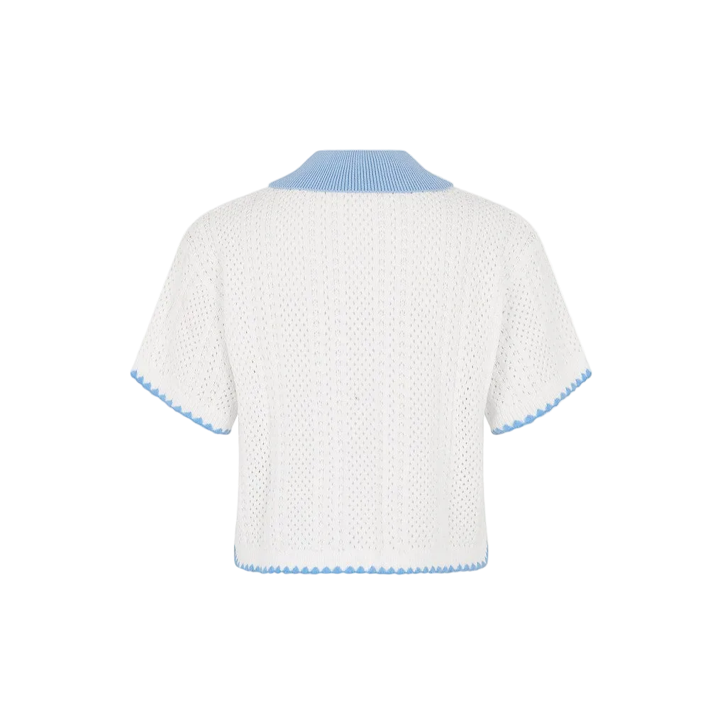 Kulani Kinis Sunchaser Knit Polo - Ocean Dreamer