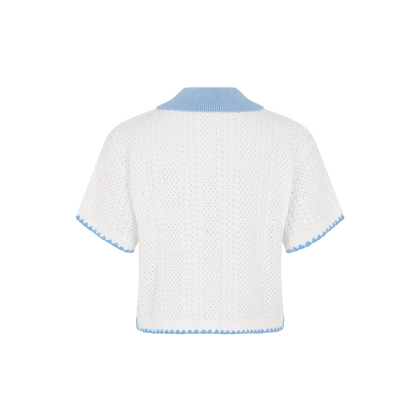 Kulani Kinis Sunchaser Knit Polo - Ocean Dreamer