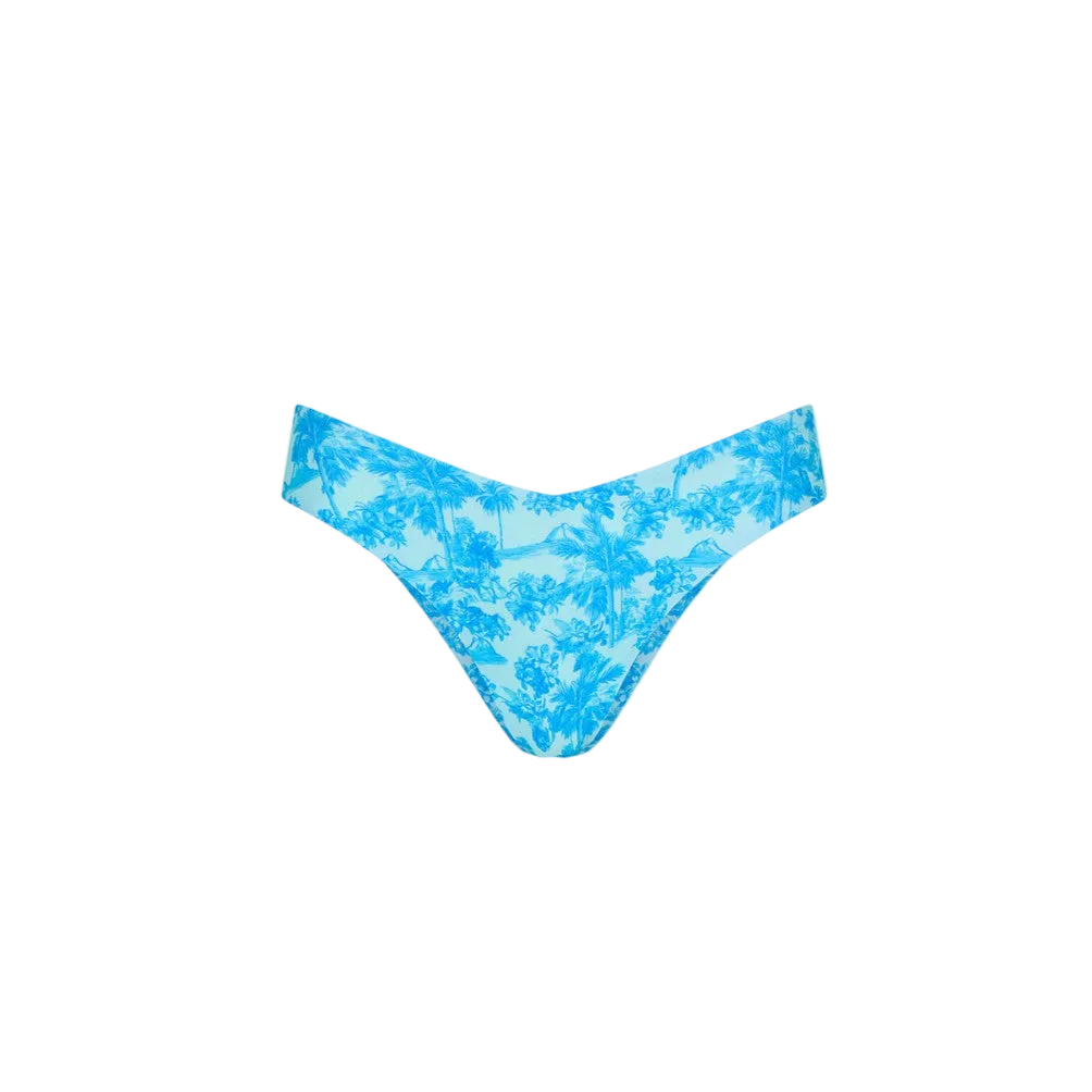 Kulani Kinis Cheeky V Bikini Bottom - Ocean Paradise