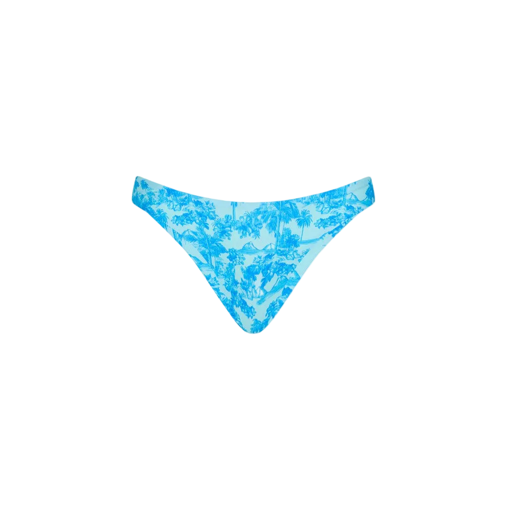 Kulani Kinis Minimal Full Coverage Bikini Bottom - Ocean Paradise