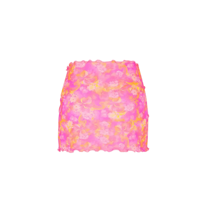 Kulani Kinis Mini Mesh Sarong - Petal Pop