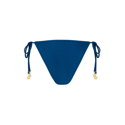 Kulani Kinis Trio Ring Cheeky Tie Bikini Bottom - Mystic Moon