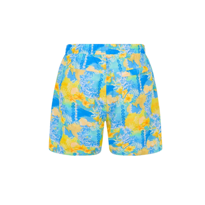 Kulani Kinis Men's Swim Trunks - Limoncello Lagoon